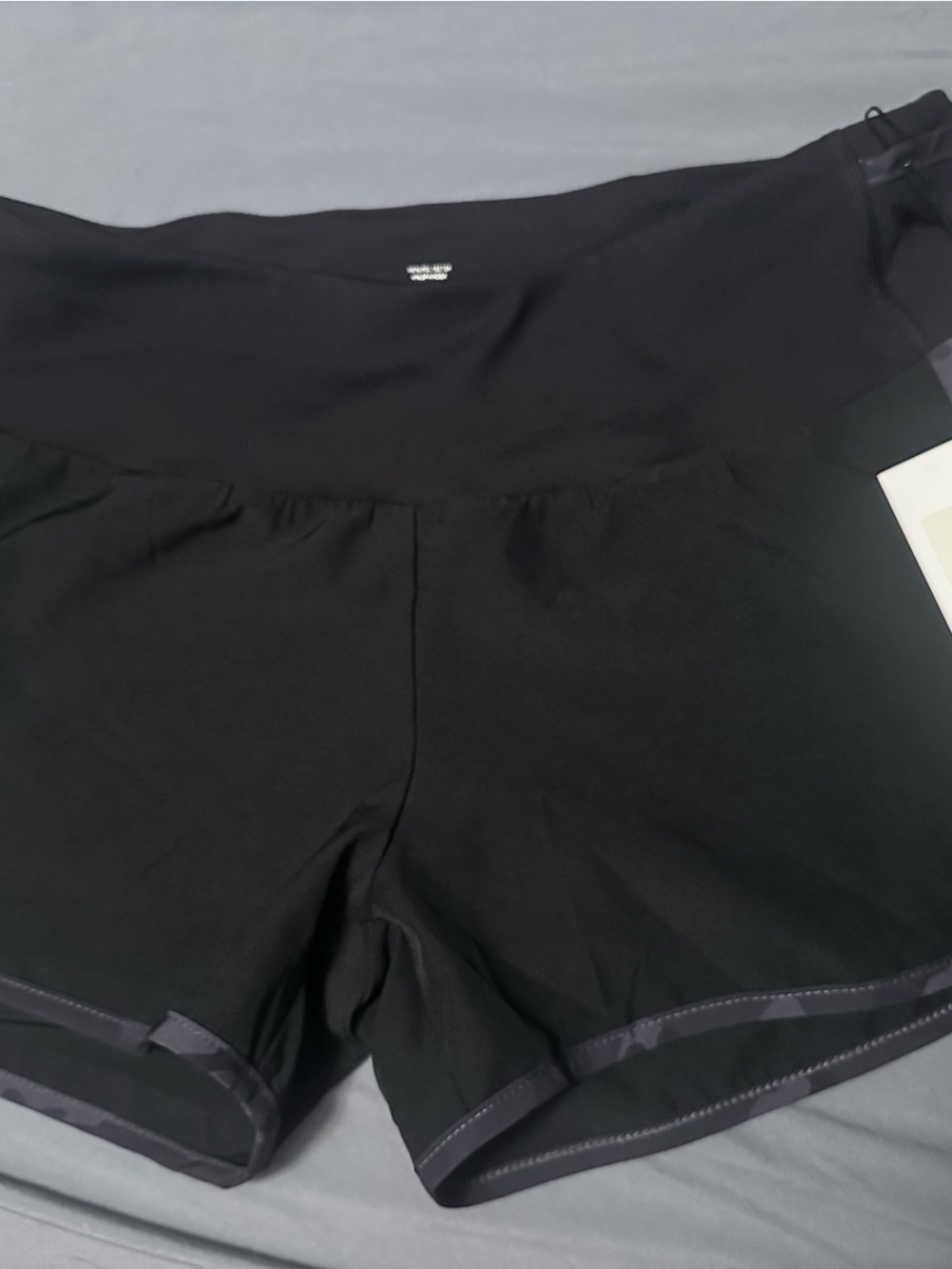 ZYIA Black camo Athletic Shorts